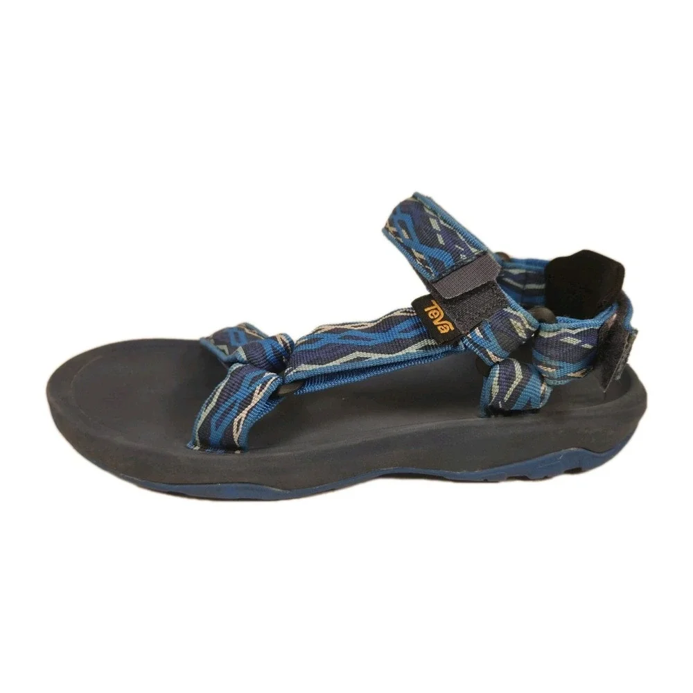 Teva Hurricane XLT2 Big Kids' Size 5 Womens 7 Blue Geometric Print Beach Walking